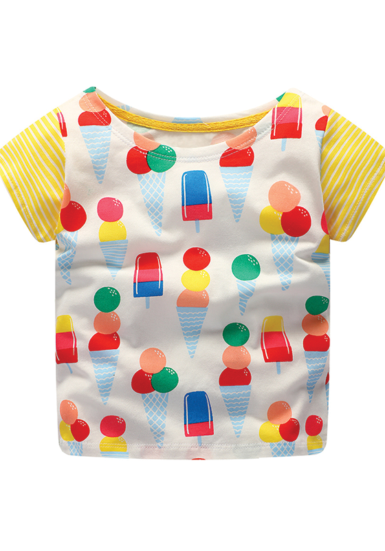Mika Cartoon Rainbow Tee Mika Cartoon Rainbow Tee