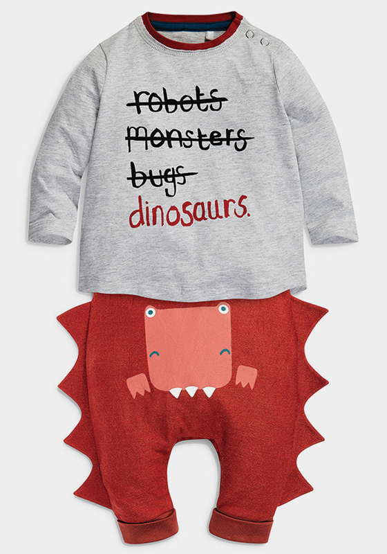 Print T-shirt & Pants Set Print T-shirt & Pants Set