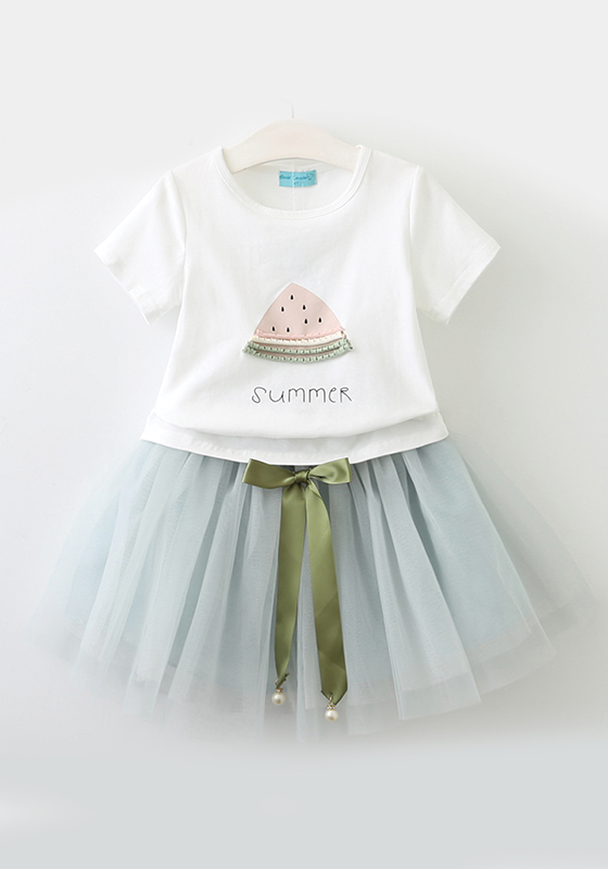 T-shirt & Flowers Ball Gown Dress T-shirt & Flowers Ball Gown Dress