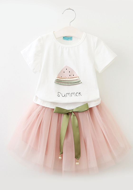 T-shirt & Flowers Ball Gown Dress T-shirt & Flowers Ball Gown Dress