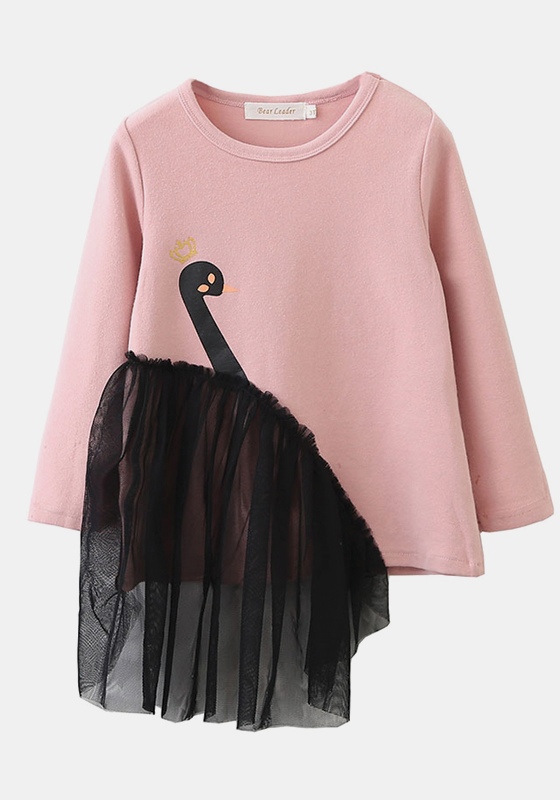 Swan Pattern Chiffon Swan Pattern Chiffon