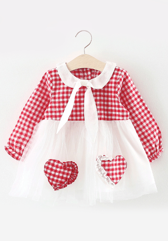 Plaid Princess Newborn Dresses Plaid Princess Newborn Dresses