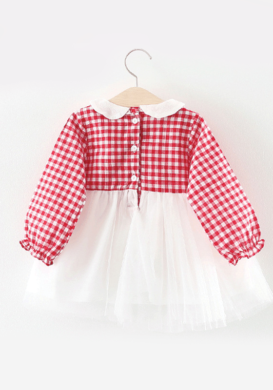 Plaid Princess Newborn Dresses Plaid Princess Newborn Dresses