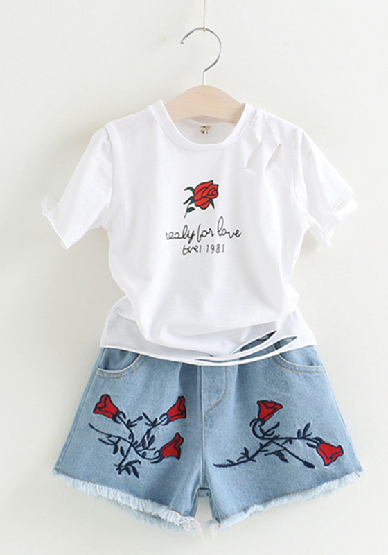 T-Shirt & Denim Pants T-Shirt & Denim Pants