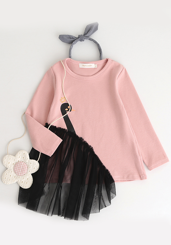 Swan Pattern Chiffon Swan Pattern Chiffon