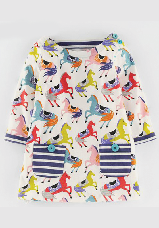 Arlo Cartoon Bird Dress Arlo Cartoon Bird Dress