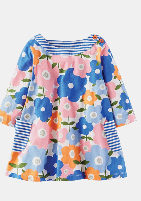 Cartoon Print Design Dress Cartoon Print Design Dress