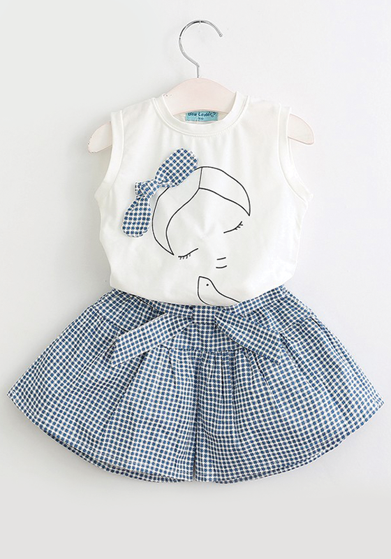 Cartoon Print T-shirt+Short Cartoon Print T-shirt+Short