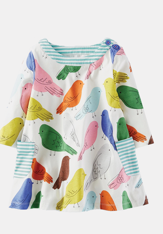 Cartoon Print Design Dress Cartoon Print Design Dress