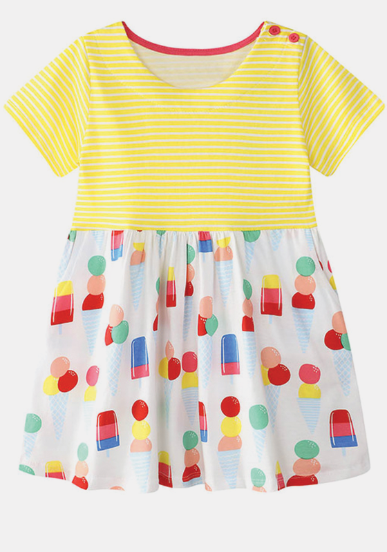 Emile Bold Print Gown Emile Bold Print Gown