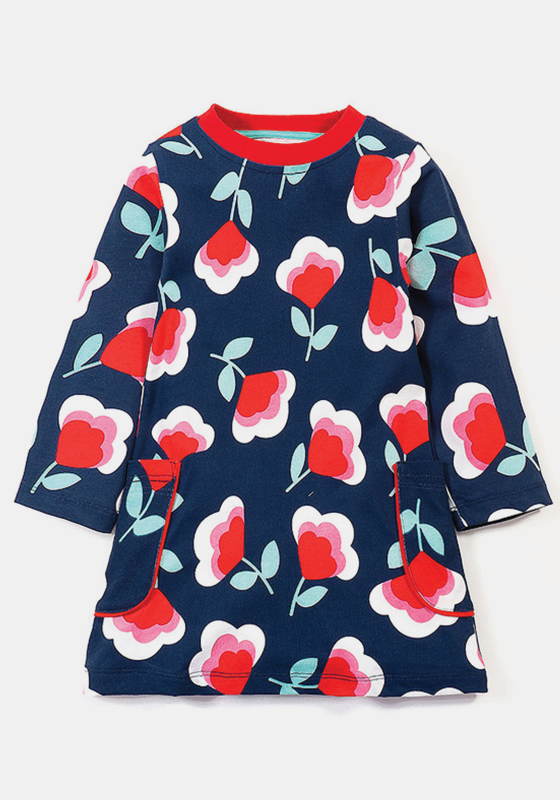 Flowers Printing Design Dress Flowers Printing Design Dress