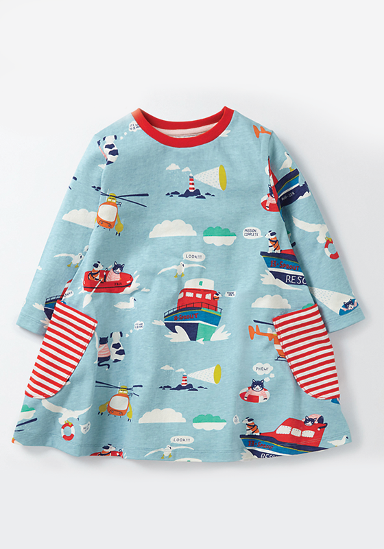 Cartoon Print Design Dress Cartoon Print Design Dress