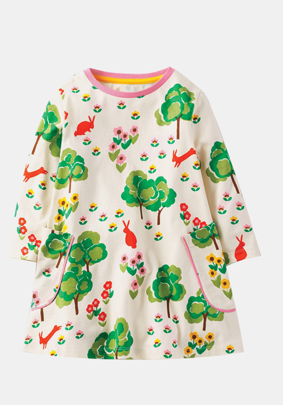 Cartoon Print Design Dress Cartoon Print Design Dress