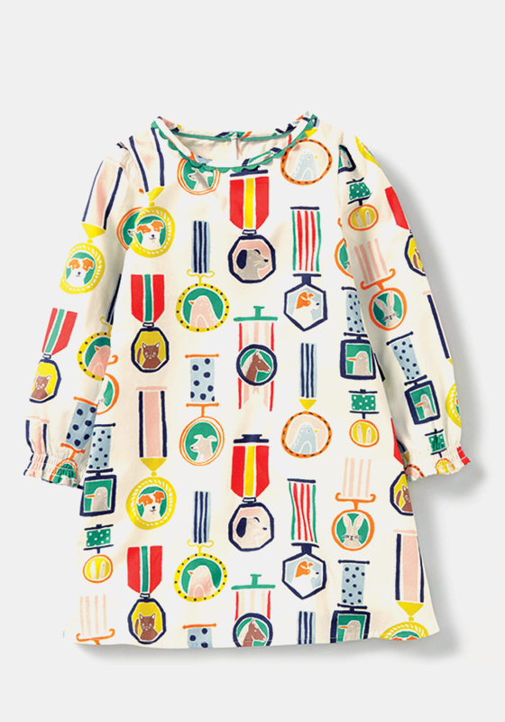 Cartoon Print Design Dress Cartoon Print Design Dress