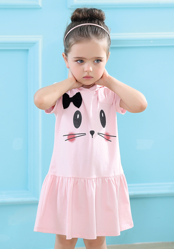 Barri Cartoon Cat Dress Barri Cartoon Cat Dress