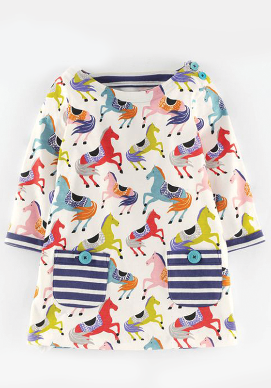 Cartoon Print Design Dress Cartoon Print Design Dress