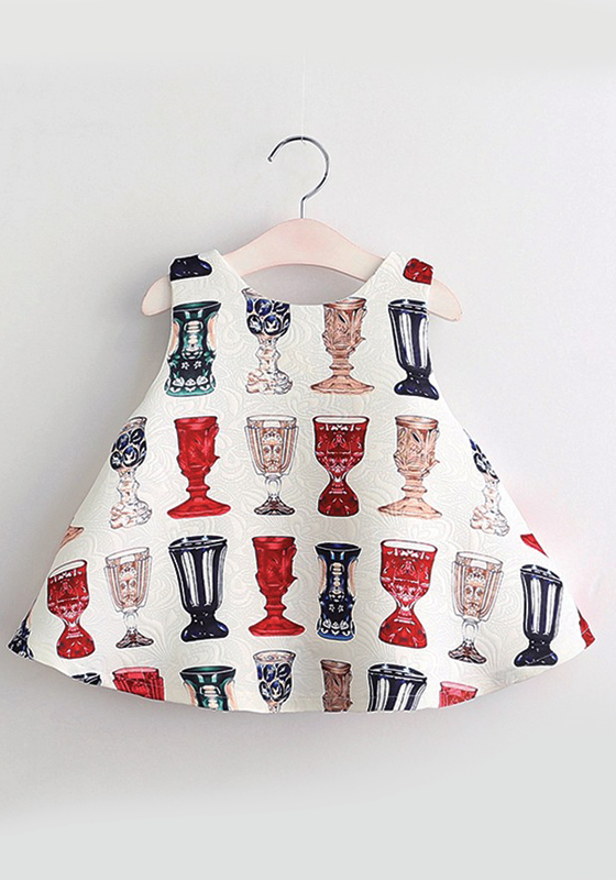 Trophy Pattern Dress Trophy Pattern Dress