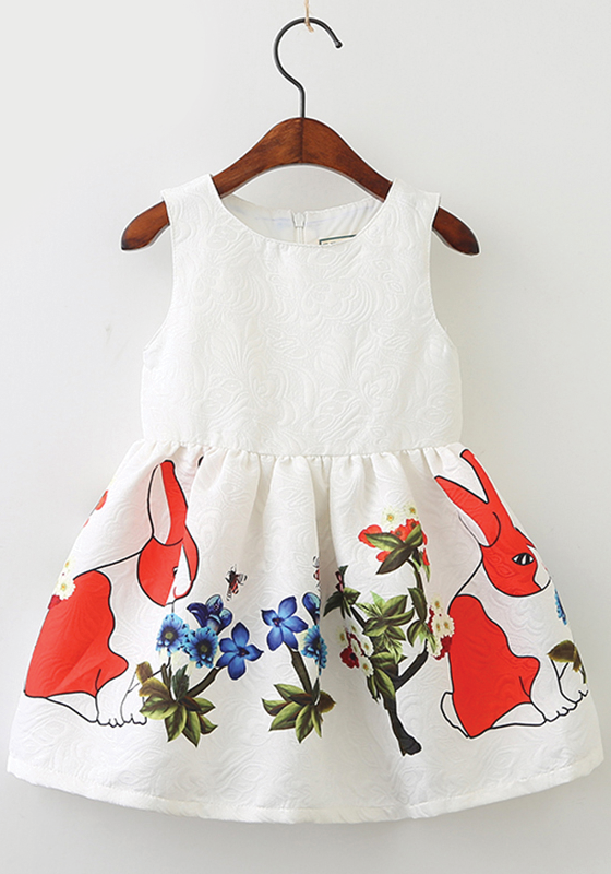 Animal Floral Dress Animal Floral Dress