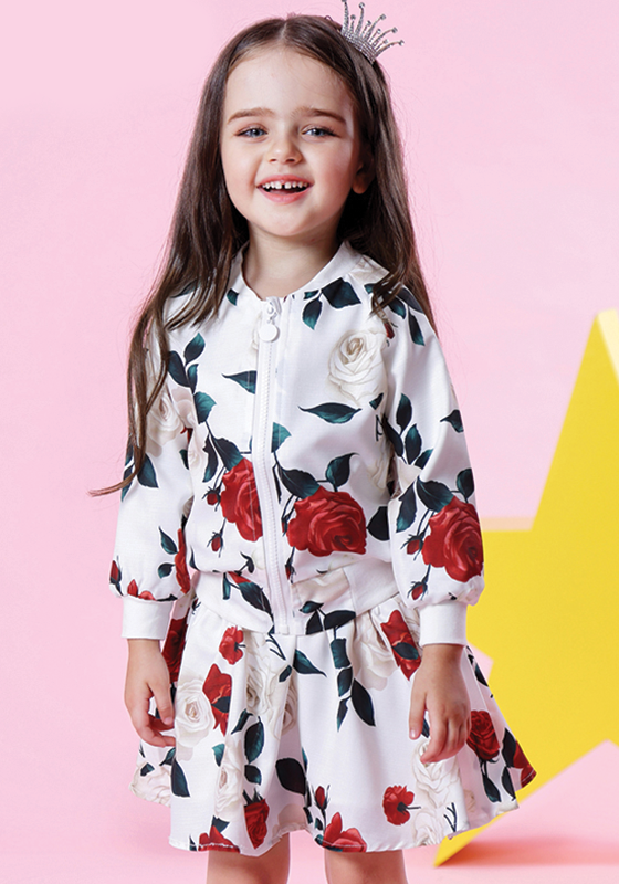 Floral Coat & Skirt Floral Coat & Skirt