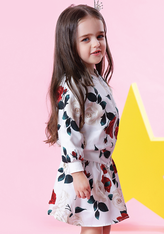 Floral Coat & Skirt Floral Coat & Skirt