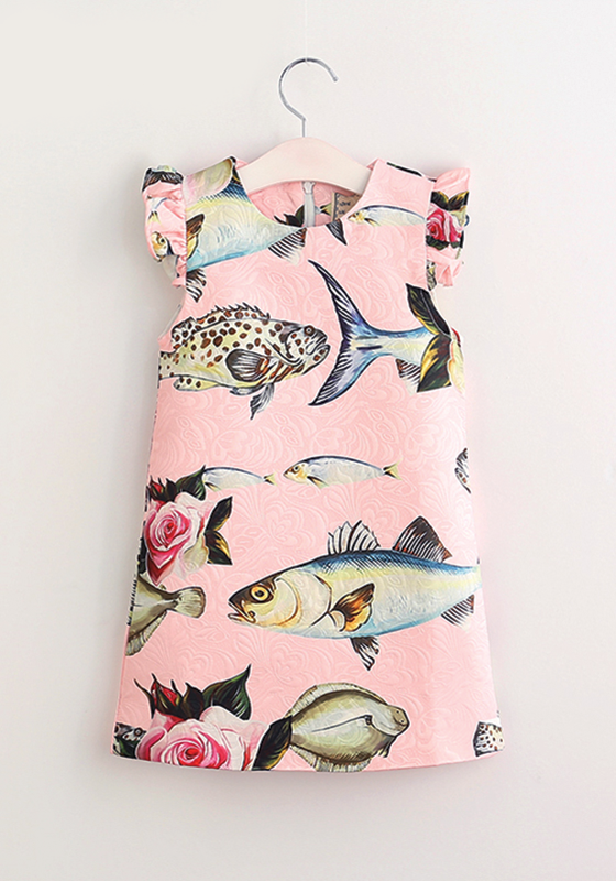 Fish Print Dress Fish Print Dress