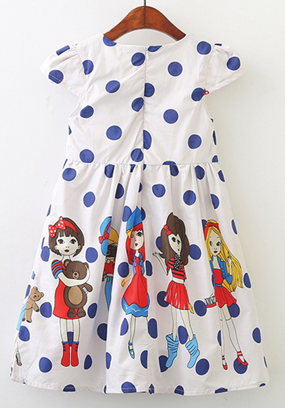 Corduroy Polka Dots Dress Corduroy Polka Dots Dress