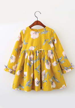 Emile Flowers Print Dress