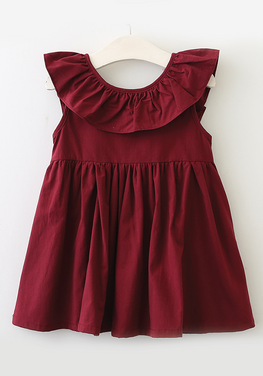 Falbala Collar Dress