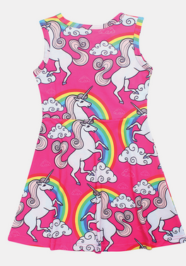 Unicorn Rainbow Dress