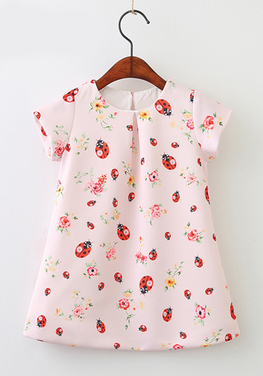 Antuk Floral Printing Dresses