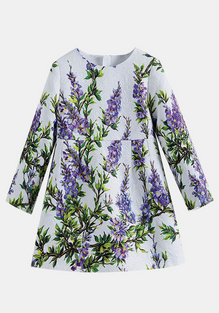 Flowers and Grass Pattern Dresses