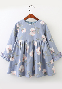 Emile Flowers Print Dress