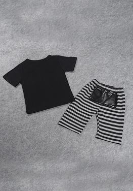 Lison T-shirt & Striped PantsClothes