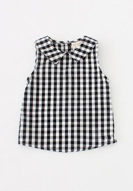 Baby Girl Plaid T-shirt