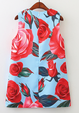 Lison Bold Floral Dress