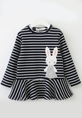 Applique Bunny Dress