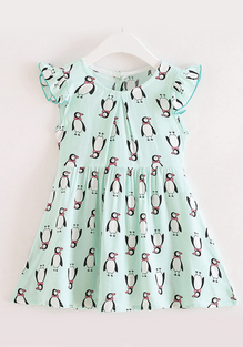 Corduroy Penguin Dress