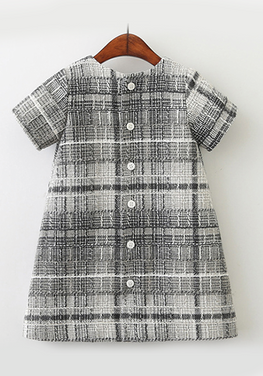 Mika Plaid Dress