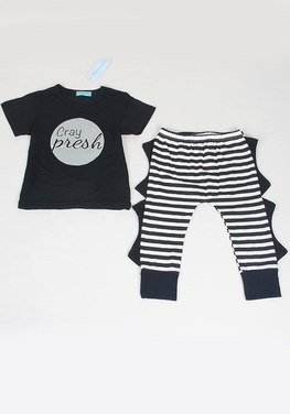 T-shirt & pants 2pcs suit