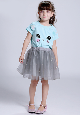 Emile Cat Voile Dress