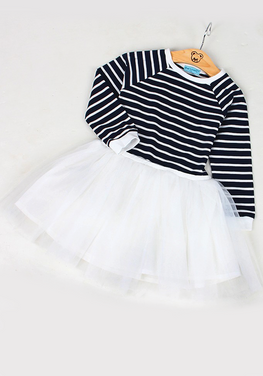 Striped Tutu Dress